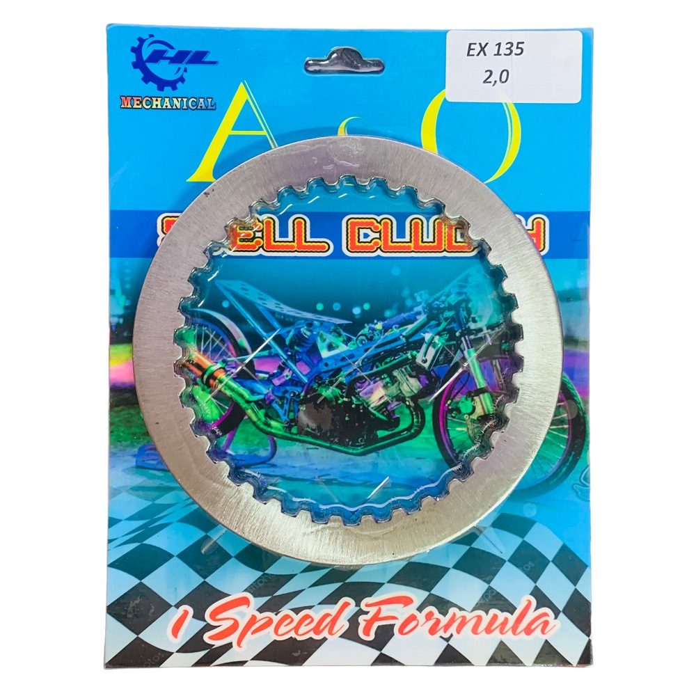 Lá sắt thép CKHL Exciter 135 đủ size 1.0 / 1.6 / 2.0