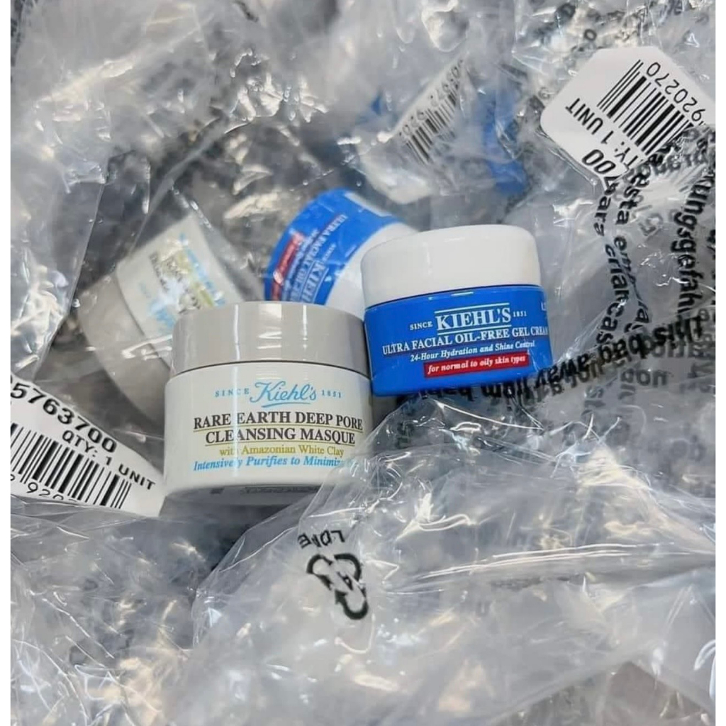 Combo kem dưỡng Kiehl's 3ml và mask đất sét Kiehl's 14ml