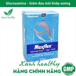 Viên xương khớp Glucosamin 1500mg FLEXMAX_UC2 Giảm đau khớp, viêm khớpn thoái hóa khớp Hộp 60 viên