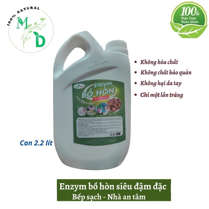 Nước rửa chén đĩa hữu cơ không hại da tay, Nước tẩy rửa đa năng từ bồ hòn 100% thiên nhiên Hunahome