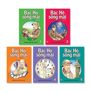Sách - Bác Hồ sống mãi (lẻ tập) - NXB Kim Đồng