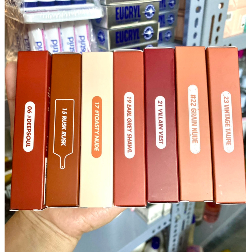 Son Kem Lì, Lên Màu Siêu Chuẩn, Mềm Mại Như Nhung Romand Zero Velvet Tint 5.5g