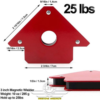 Ke cữ nam châm ke góc nam châm hàn lực hút 12kg