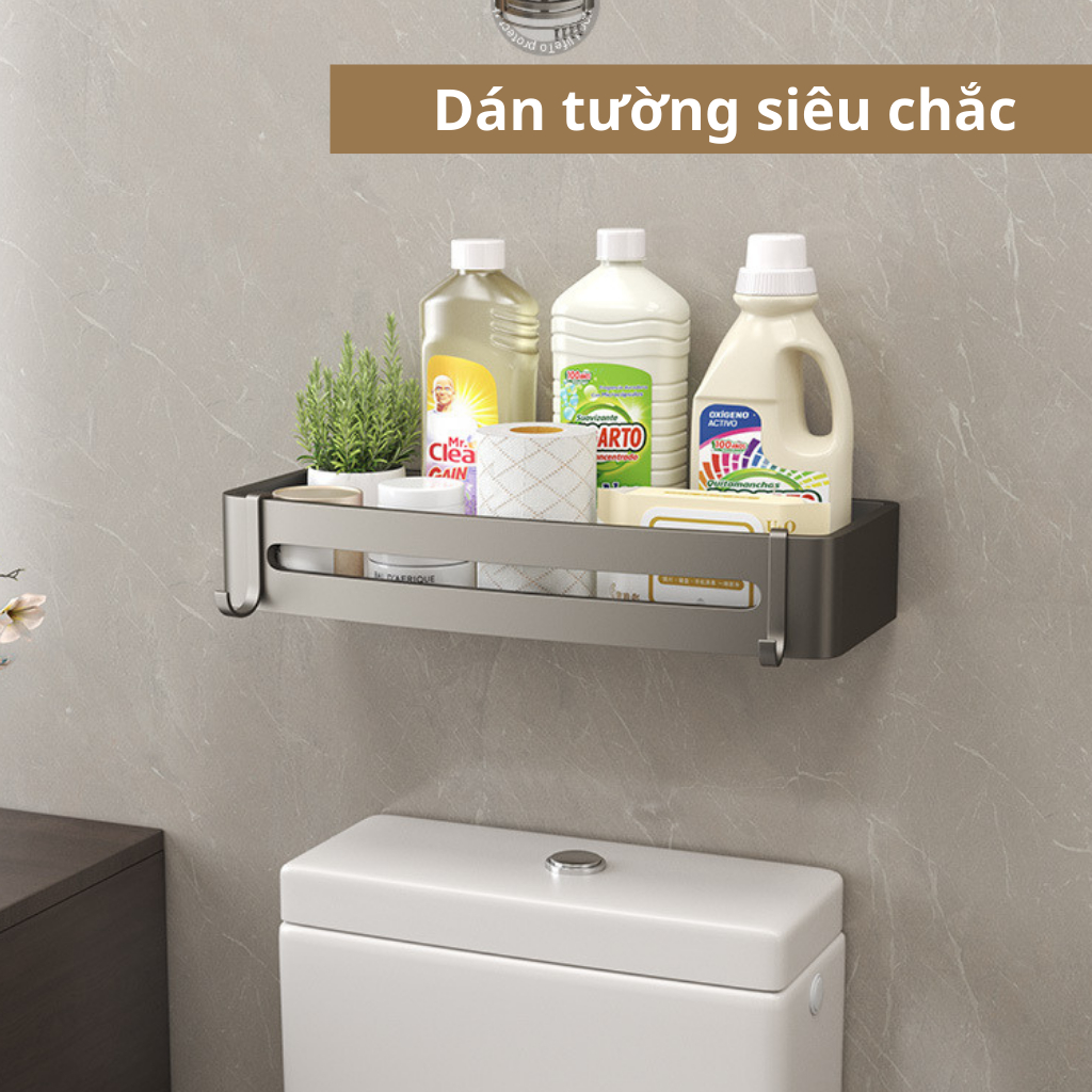 Kệ Góc Nhà Tắm Kệ Dán Tường Kệ Để Đồ Đa Năng Chất Liệu Thép Không Gỉ Siêu Nhẹ Để Đồ Tiện Lợi