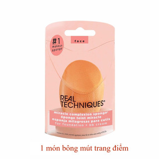 Bộ Cọ Và Bông Mút Trang Điểm Real Techniques Everyday Essentials