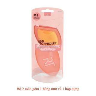 Bộ Cọ Và Bông Mút Trang Điểm Real Techniques Everyday Essentials