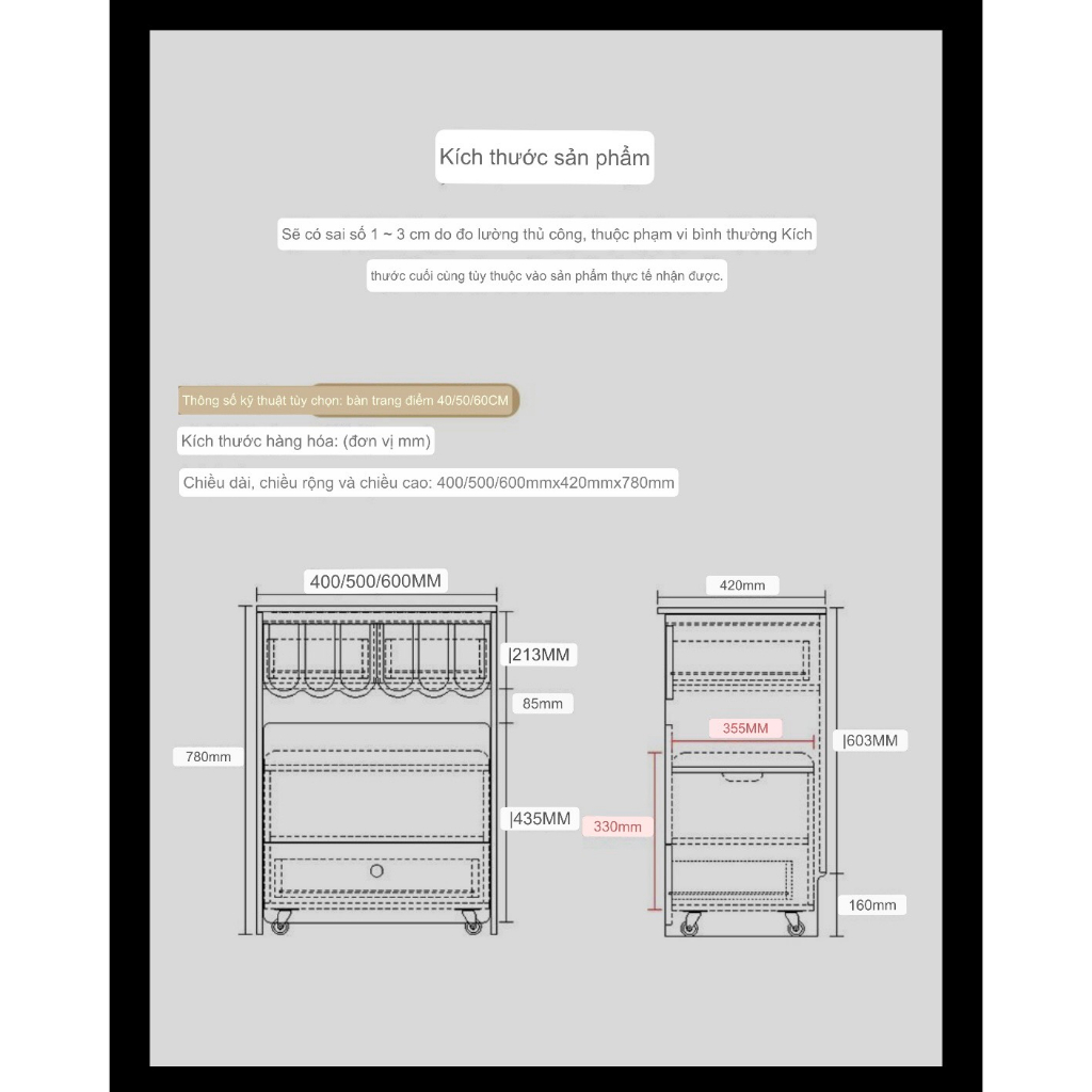 BÀN TRANG ĐIỂM KÈM GHẾ