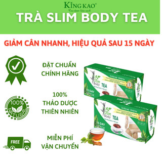  ✅ Trà giảm cân Slim Body Tea  Chính Hãng Cao Cấp  ✅ Viên giảm cân giảm béo cấp tốc không phải thuốc giảm cân hộp 25 Gói 