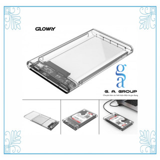 Box hdd gloway 2.5 usb 3.0 trong suốt