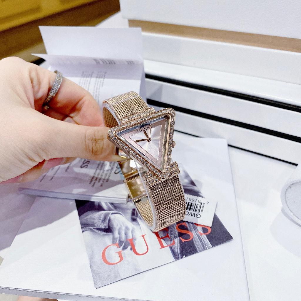 Đồng Hồ Nữ Guess Fame GW05081/L2/L3 Mặt Tam giác , Size 34mm