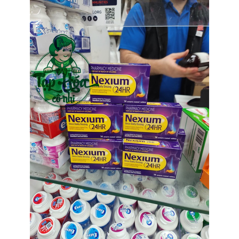 Hỗ Trợ Viêm Loét Dạ Dày Nexium 24h của Úc -14 VIÊN