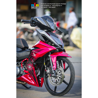 Tem Winner V1 - mẫu N05 (Hồng Xám)