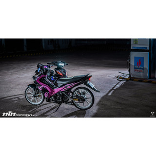 Tem Exciter 2008 -2010 mẫu tem lửa (Hồng)