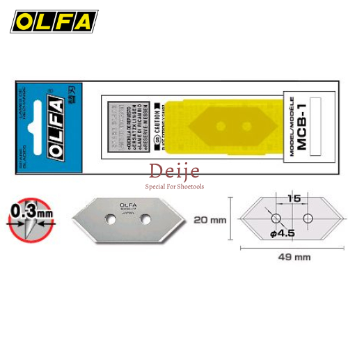 Lưỡi dao Nhật OLFA MCB-1 dùng cho dao MC-45