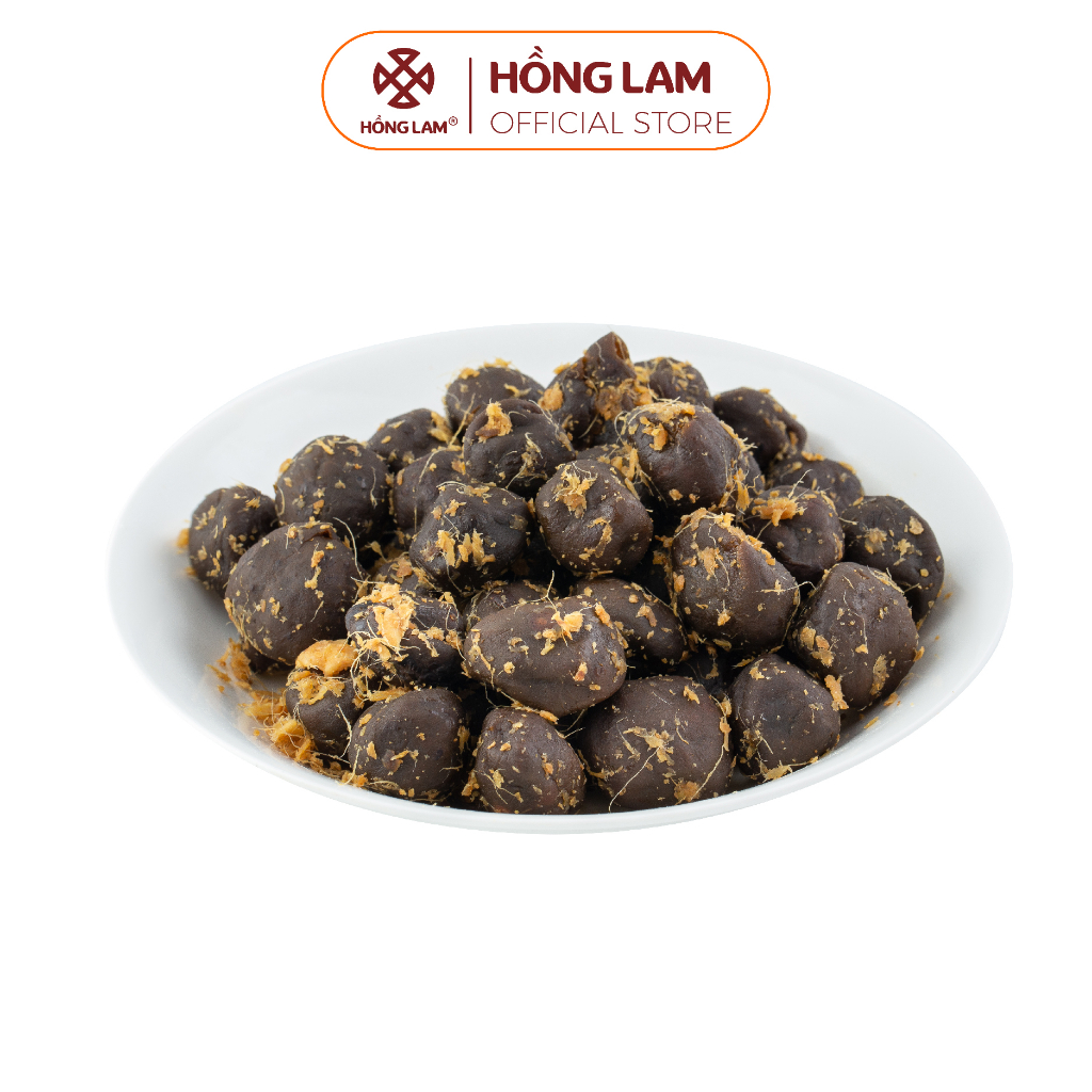 Ô mai (xí muội) sấu gừng Hồng Lam, dạng hộp (200gr, 300gr, 500gr). Có vị chua, mặn, ngọt của gừng