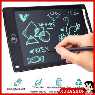 Bảng tập viết, bảng vẽ điên tử tự xóa thông minh cho bé màn LCD 8.5 inch không bụi phấn