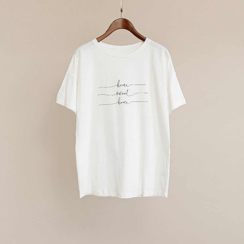 Áo thun mặc nhà nữ MOMOJAMA áo thun tay ngắn chất thun cotton trơn cao cấp áo thun mặc nhà thanh lịch cho nữ