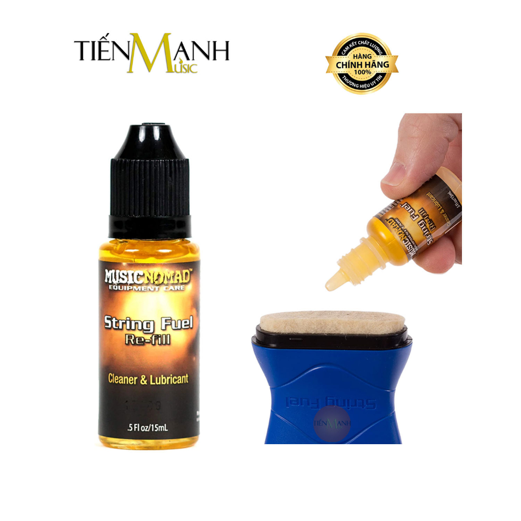 Dầu Lau Dây Đàn Guitar Music Nomad MN109, MN120 - Chính Hãng