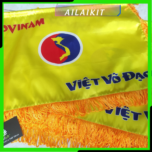 {Cờ Vovinam }hay còn gọi Việt Võ Đạo Kỳ 40x60 AILAIKIT