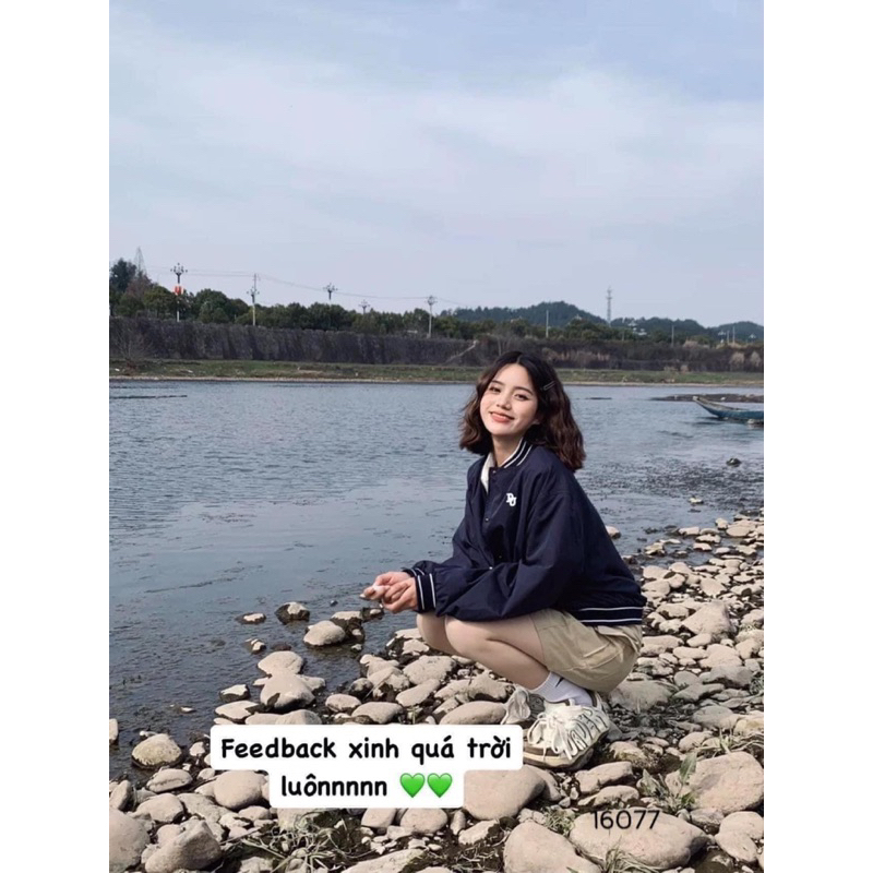 Áo khoác bomber DESSUU hàng Quảng Châu