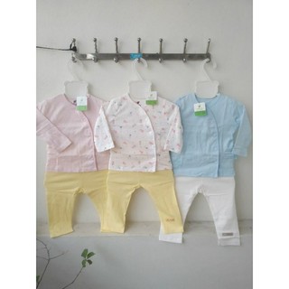 [Lullaby] Bộ sơ sinh dài tay, thu đông cho bé (3-9m)