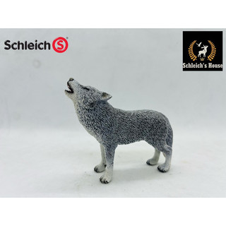 Mô hình động vật , đồ chơi con vật Schleich chính hãng chó Sói hú tru 14626 - Schleich House