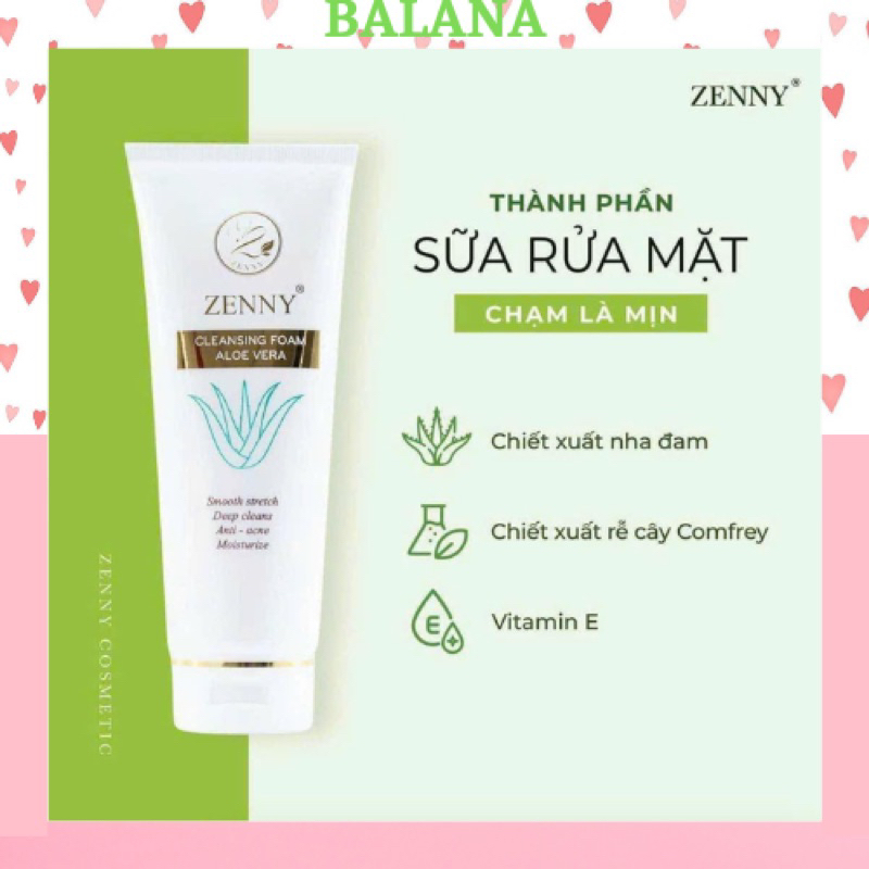 Sữa rửa mặt ZENNY dành cho mọi loại da