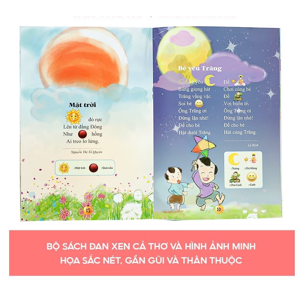 Sách - Thơ Thiếu Nhi Dành Cho Bé - Tủ sách mầm non