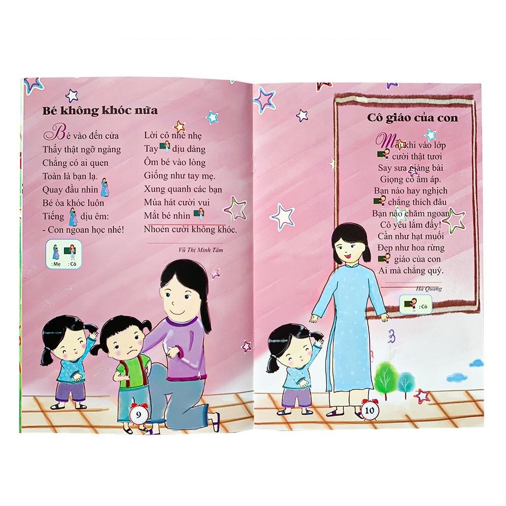 Sách - Thơ Thiếu Nhi Dành Cho Bé - Tủ sách mầm non