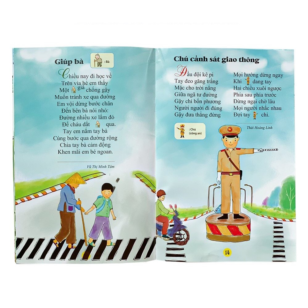 Sách - Thơ Thiếu Nhi Dành Cho Bé - Tủ sách mầm non