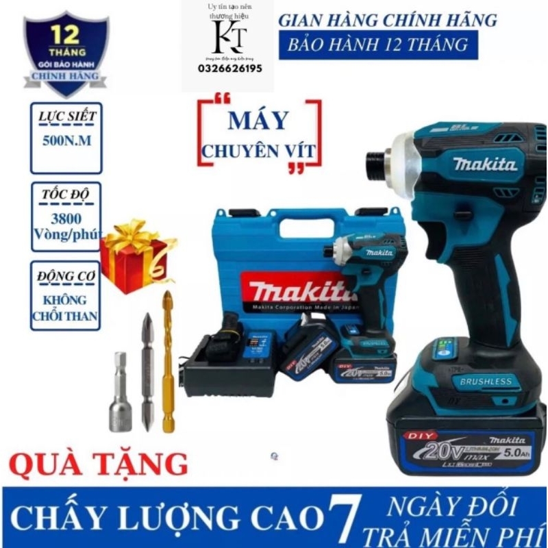 chuyên vít Makita 20v DTD 171