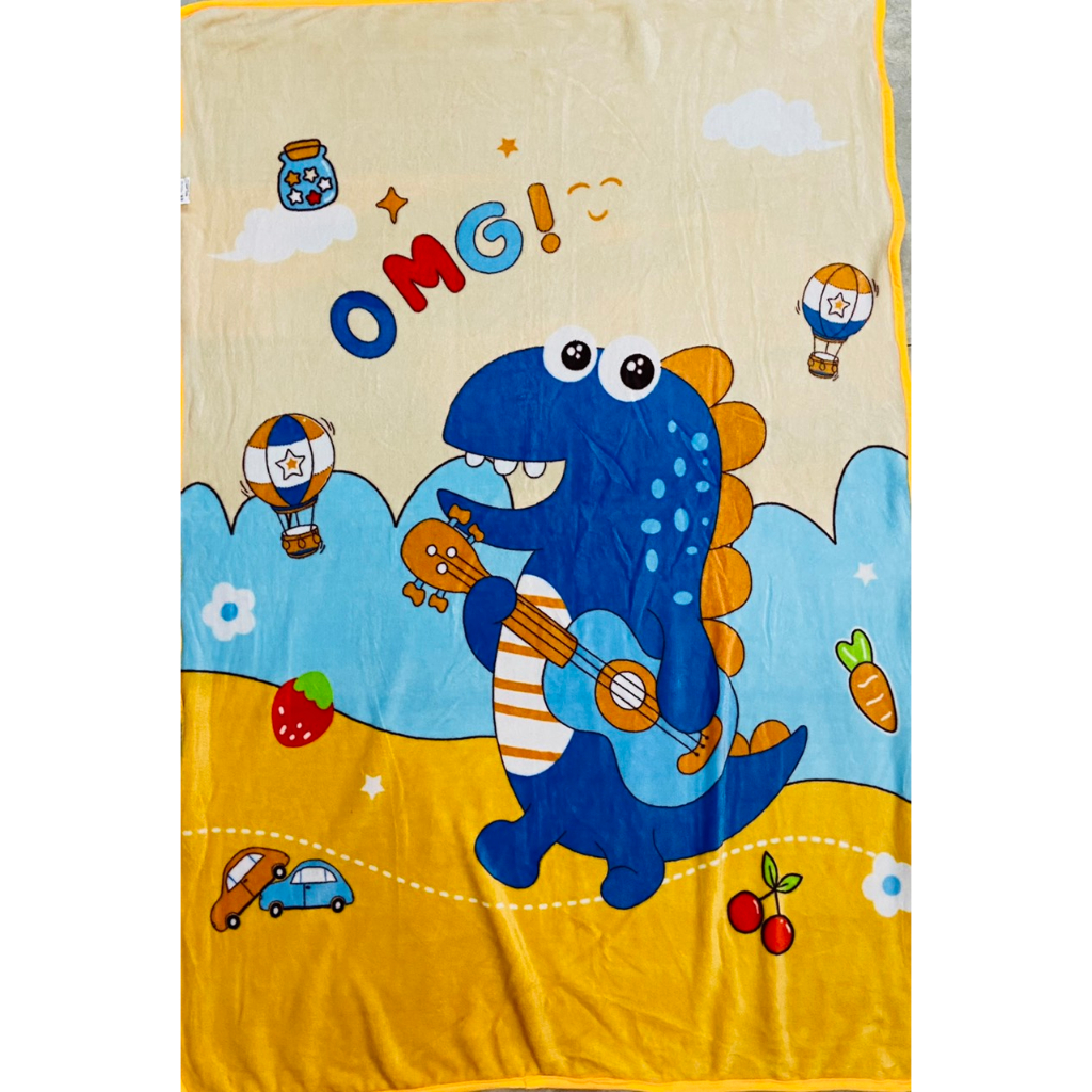 Mền cho bé, chăn cho bé đi học chất mát