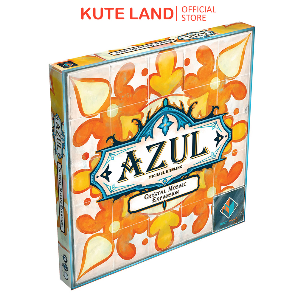 Bộ Board Game Azul Crystal Mosaic bản mới nhất trò chơi sáng tạo chiến thuật cho nhóm bạn và gia đình BG36-4