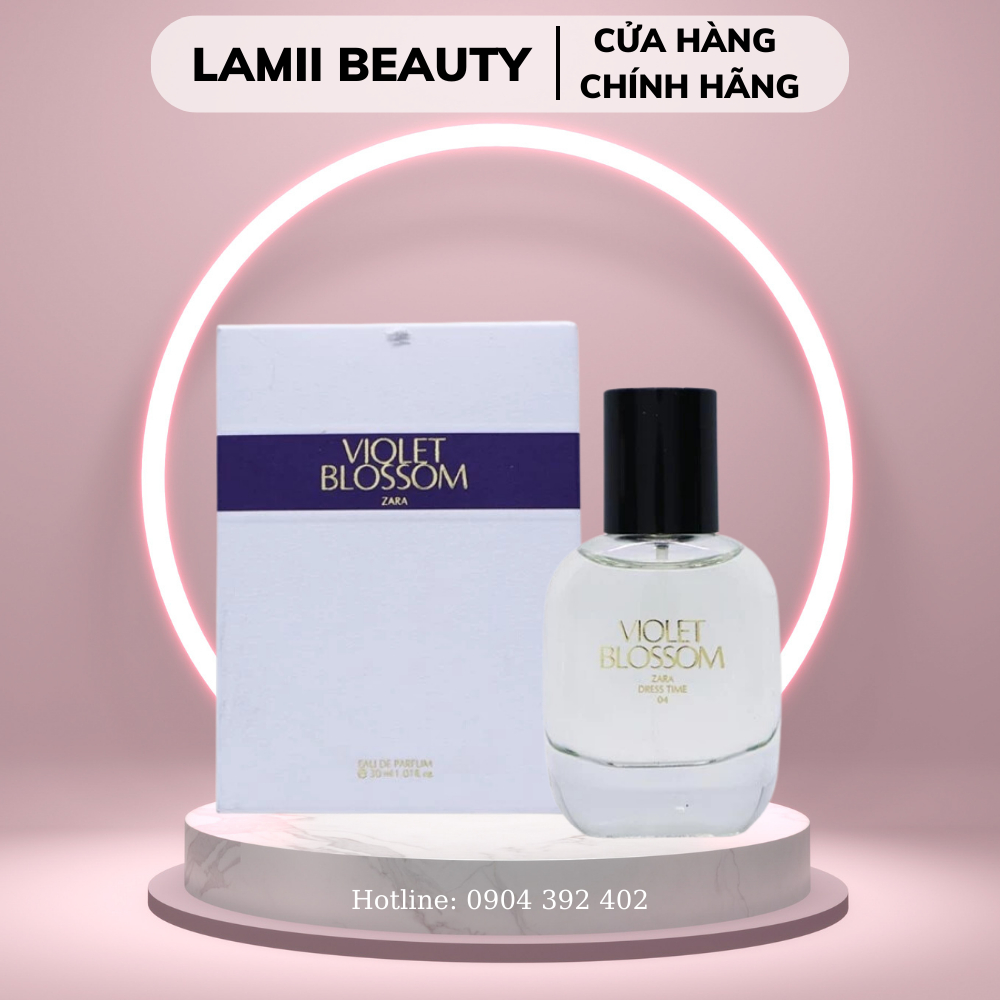 CHÍNH HÃNG CÓ BILL SPAIN - Nước hoa ZARA Violet Blossom bản mới 2023- LAMII BEAUTY