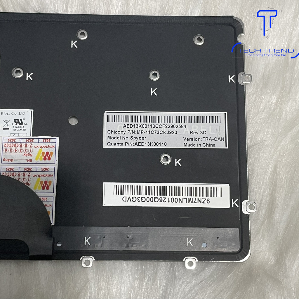 Bàn Phím Laptop Dell XPS13 XPS13z L321x L322x XPS 12 13 13R 13D L221x 9333 XPS 12 9Q33