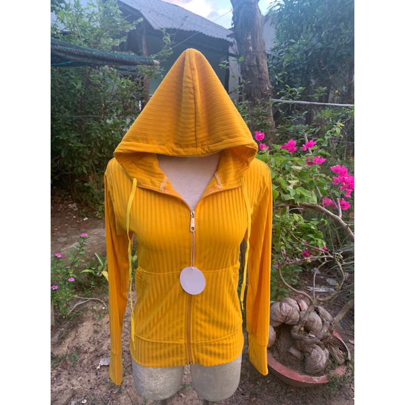 Áo khoác thun gân đũa Có nón size 40-80kg