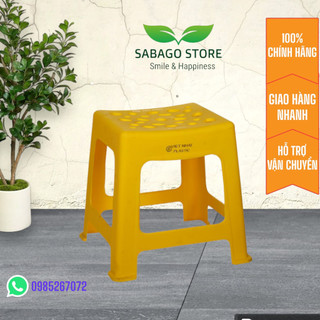 Combo 10 ghế đẩu nhựa cao 32cm, ghế nhựa cao trung hàng nhựa VIệt Nhật bền đẹp