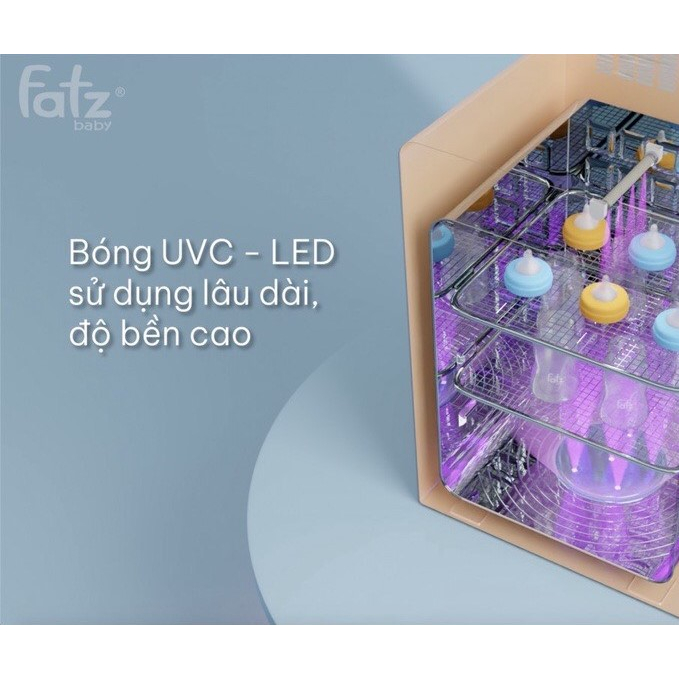 Máy tiệt trùng sấy khô UVC – LED Fatz baby – 19L – KING 2 – FB4799BT
