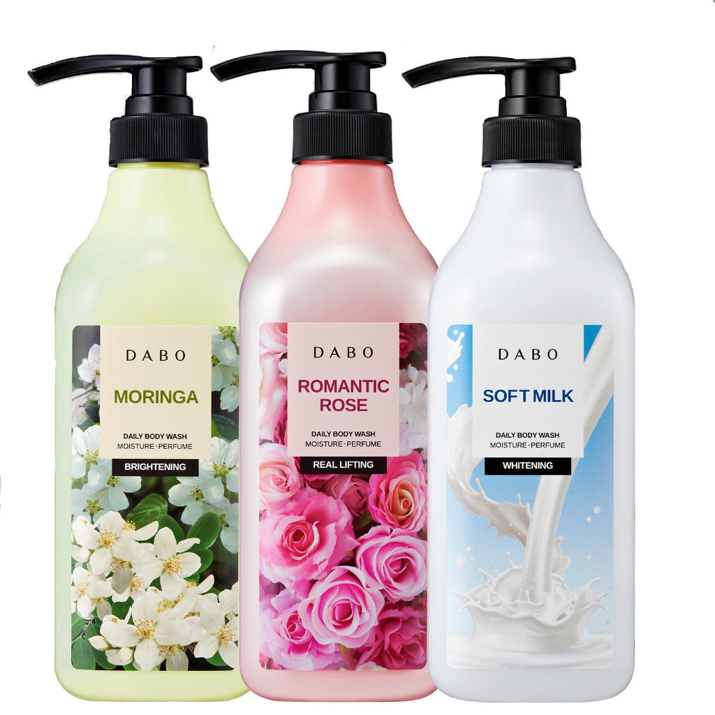 Sữa tắm Cao cấp DABO - Hàn Quốc sạch da, không nhờn, hương thơm nhẹ nhàng, mềm mại, quyến rũ 750ml