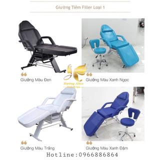 Giường tiêm filler chuẩn loại 1, đủ các màu phun xăm,tiểu phẫu SPA TMV