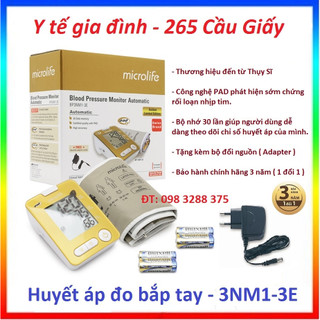 MÁY ĐO HUYẾT ÁP MICROLIFE  3NM1-3E