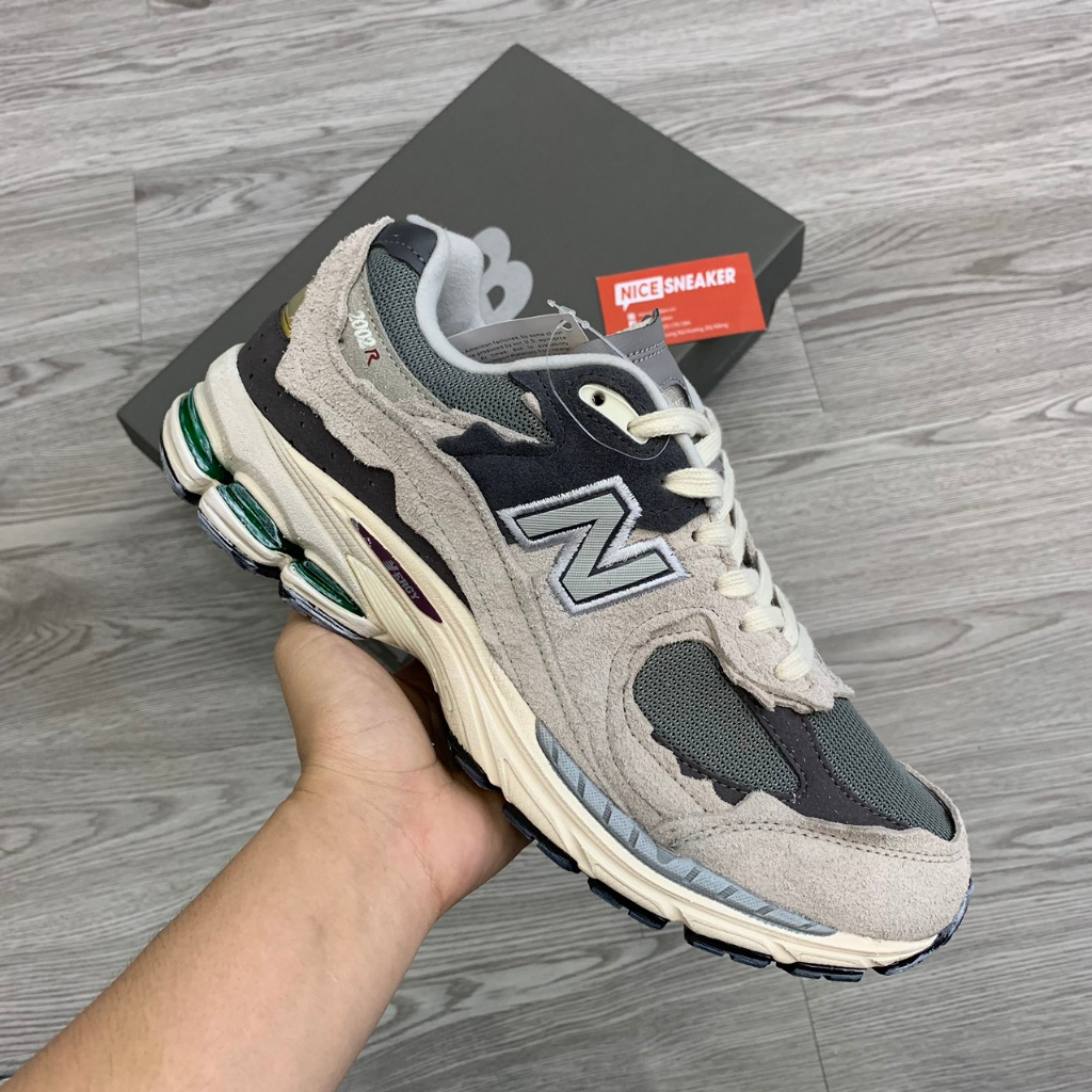 Giày Thể Thao Cổ Thấp New Balance 2002r Protection Pack Rain Cloud Màu Xám - NICE SNEAKER | Chất lượng siêu cấp.Giày Adi