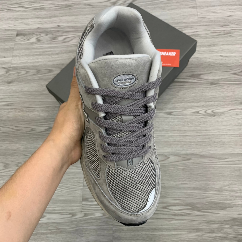 Giày New Blance 2002r Grey Korea Basic, NB xám trằn Full Box - NICE SNEAKER | Chất lượng siêu cấp.