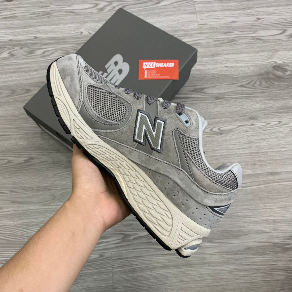 Giày New Blance 2002r Grey Korea Basic, NB xám trằn Full Box - NICE SNEAKER | Chất lượng siêu cấp.