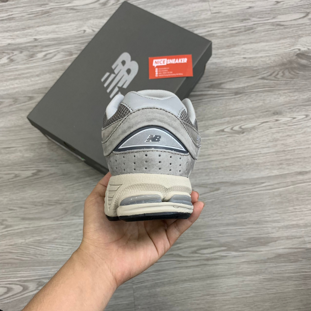 Giày New Blance 2002r Grey Korea Basic, NB xám trằn Full Box - NICE SNEAKER | Chất lượng siêu cấp.