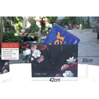 Hàng mẫu 1 cái -túi giấy ngang size xl - túi số 9