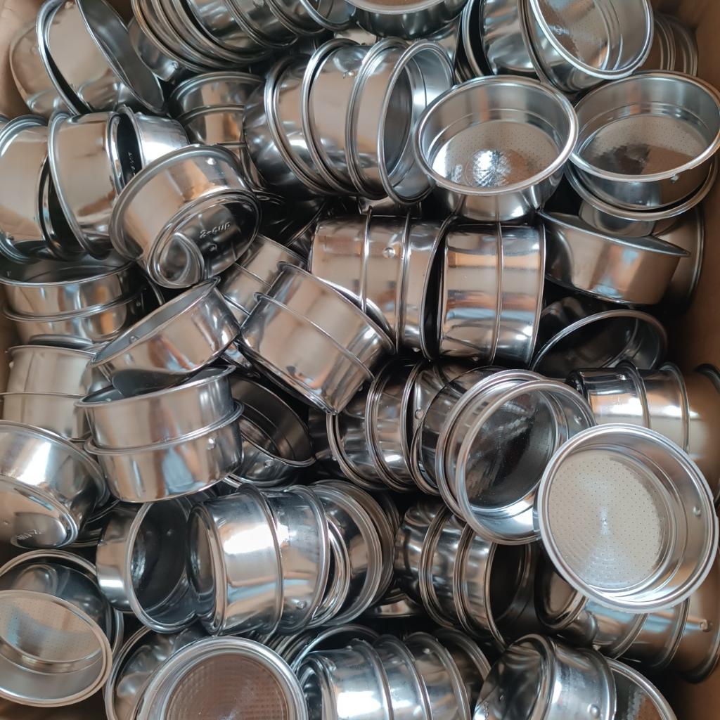 Giỏ lọc 2 đáy, phin lọc áp suất 51mm thay thế cho các loại máy pha cà phê