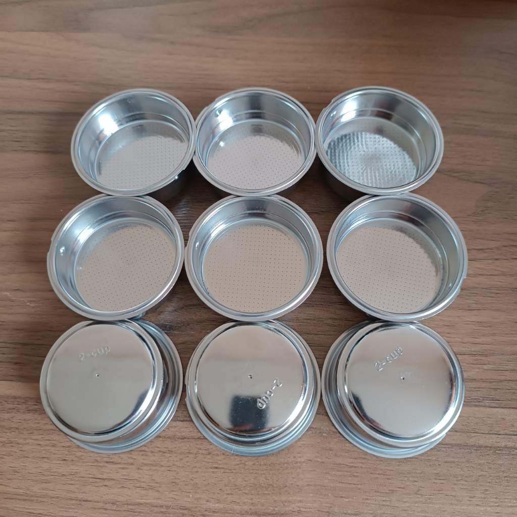 Giỏ lọc 2 đáy, phin lọc áp suất 51mm thay thế cho các loại máy pha cà phê
