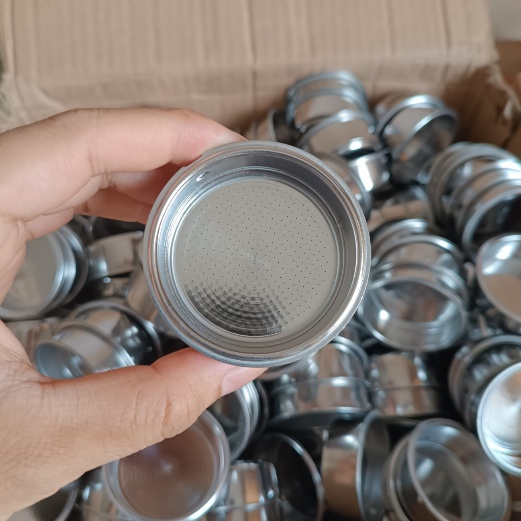 Giỏ lọc 2 đáy, phin lọc áp suất 51mm thay thế cho các loại máy pha cà phê