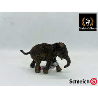 Mô hình động vật , đồ chơi con vật Schleich chính hãng Voi châu á con 14755 - Schleich House